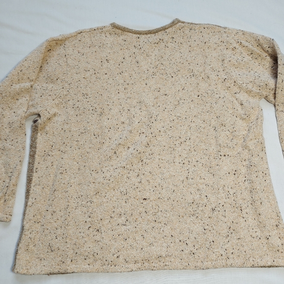 Vintage Tanjay Knit Sweater Women's Brown Country Hotel, Large - Picture 8 of 13